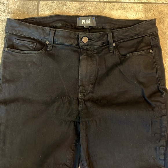 Paige Hoxton Ankle Black Jeans 32 - Picture 3 of 9